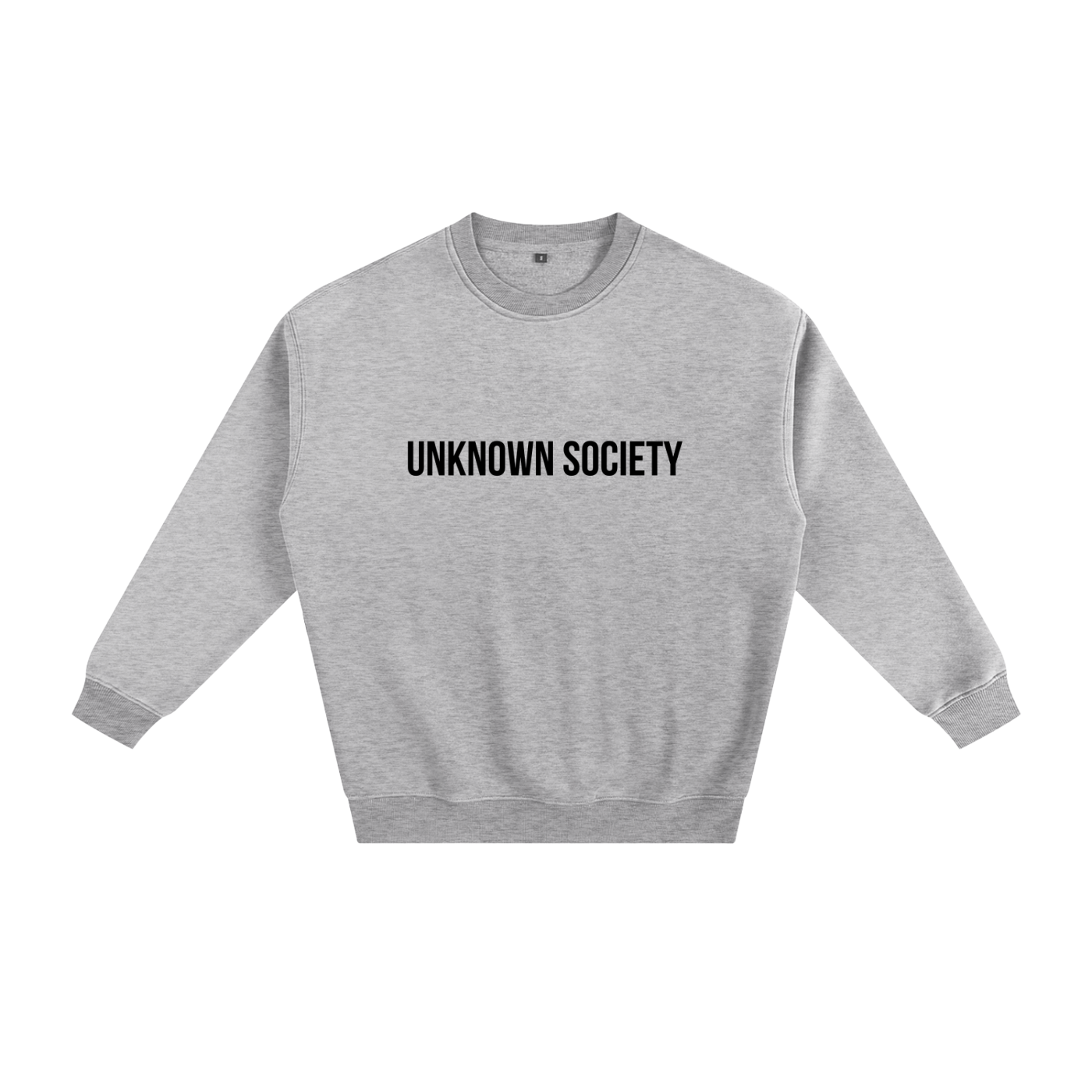 Retro Roses Fleeced Sweatshirt BLK