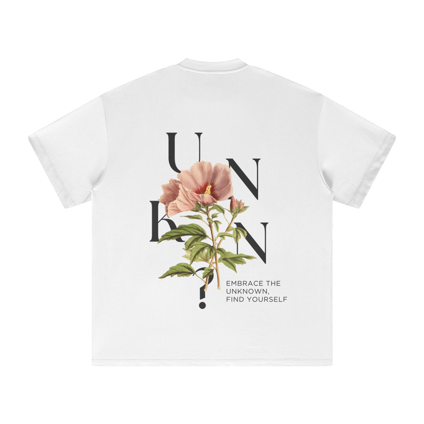 Retro Script Earth T-Shirt BLK