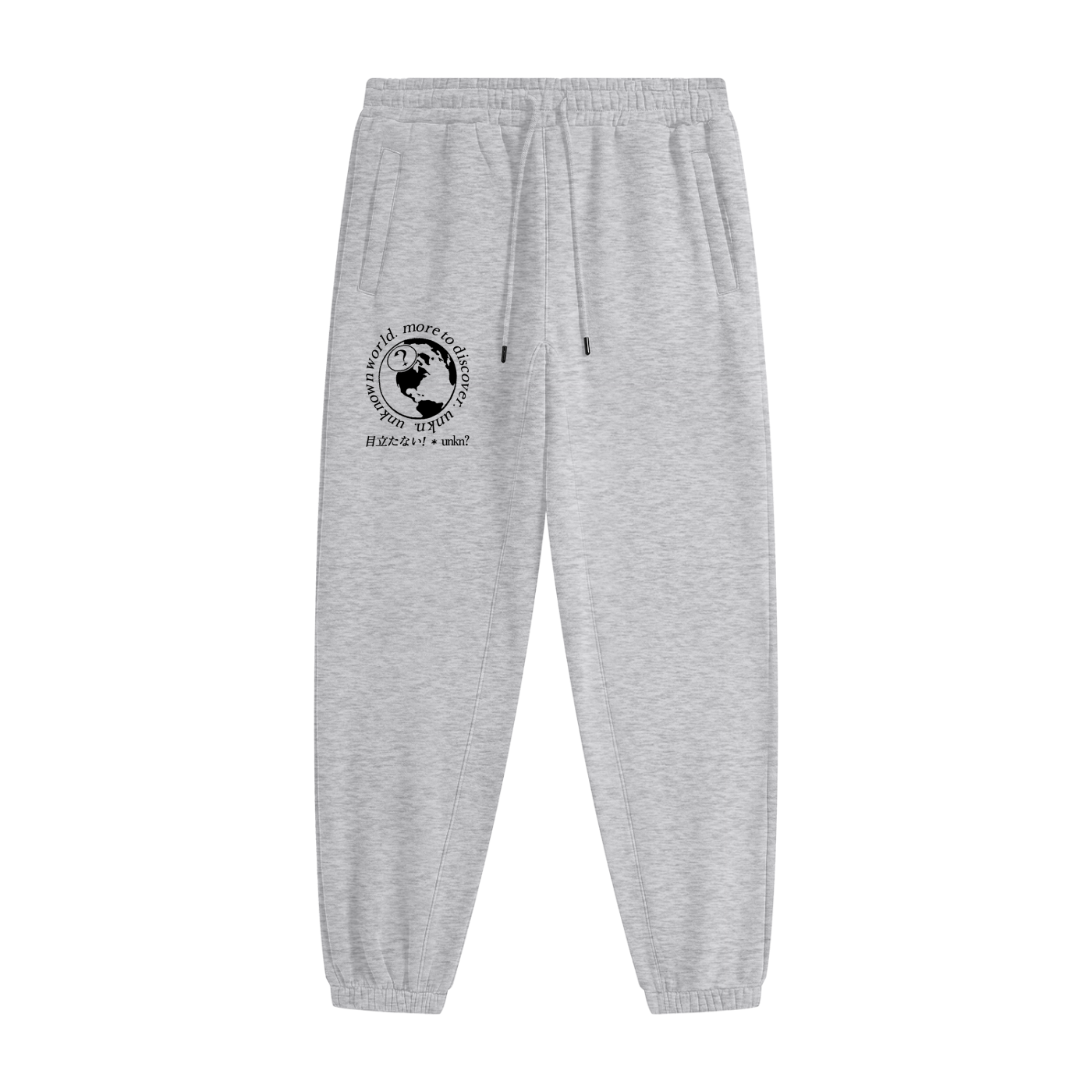 Globe Series Fleece Joggers BLK