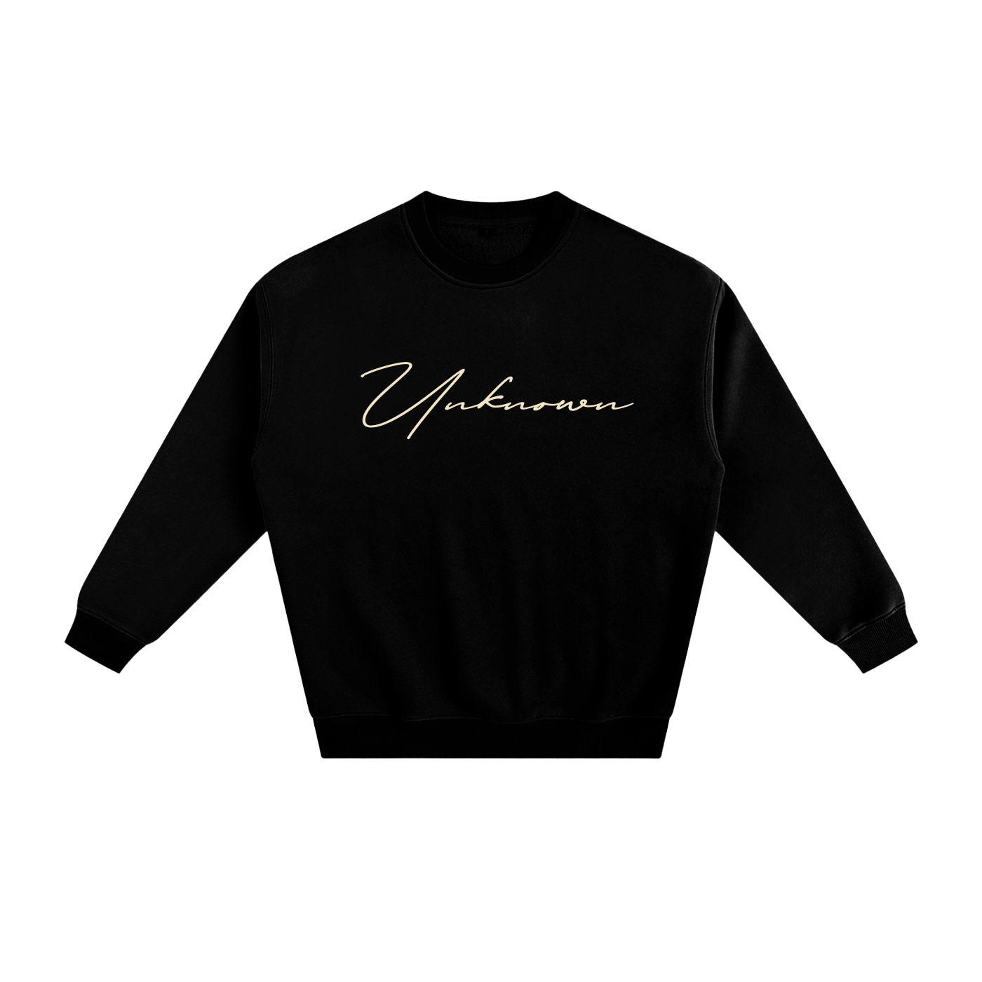 Retro Script Fleeced Sweatshirt BGE