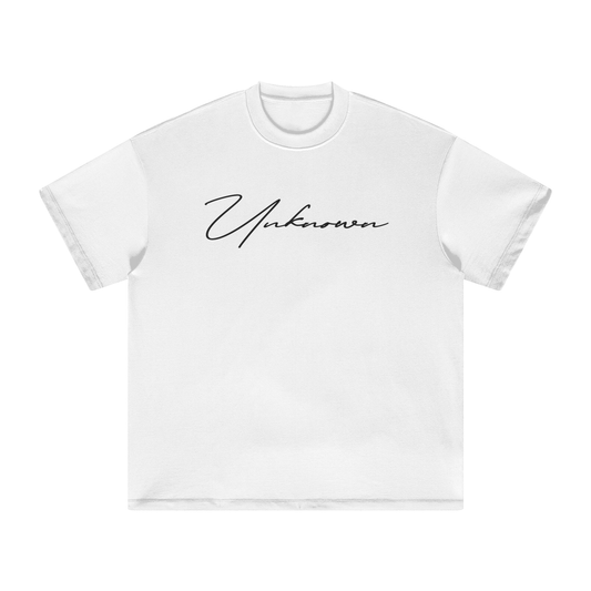 Retro Script Earth T-Shirt BLK