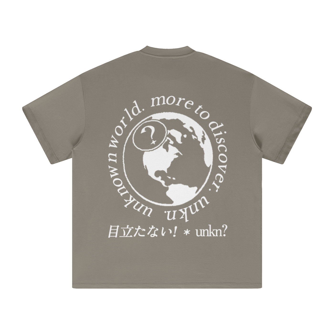 Globe Series Earth T-Shirt WHT