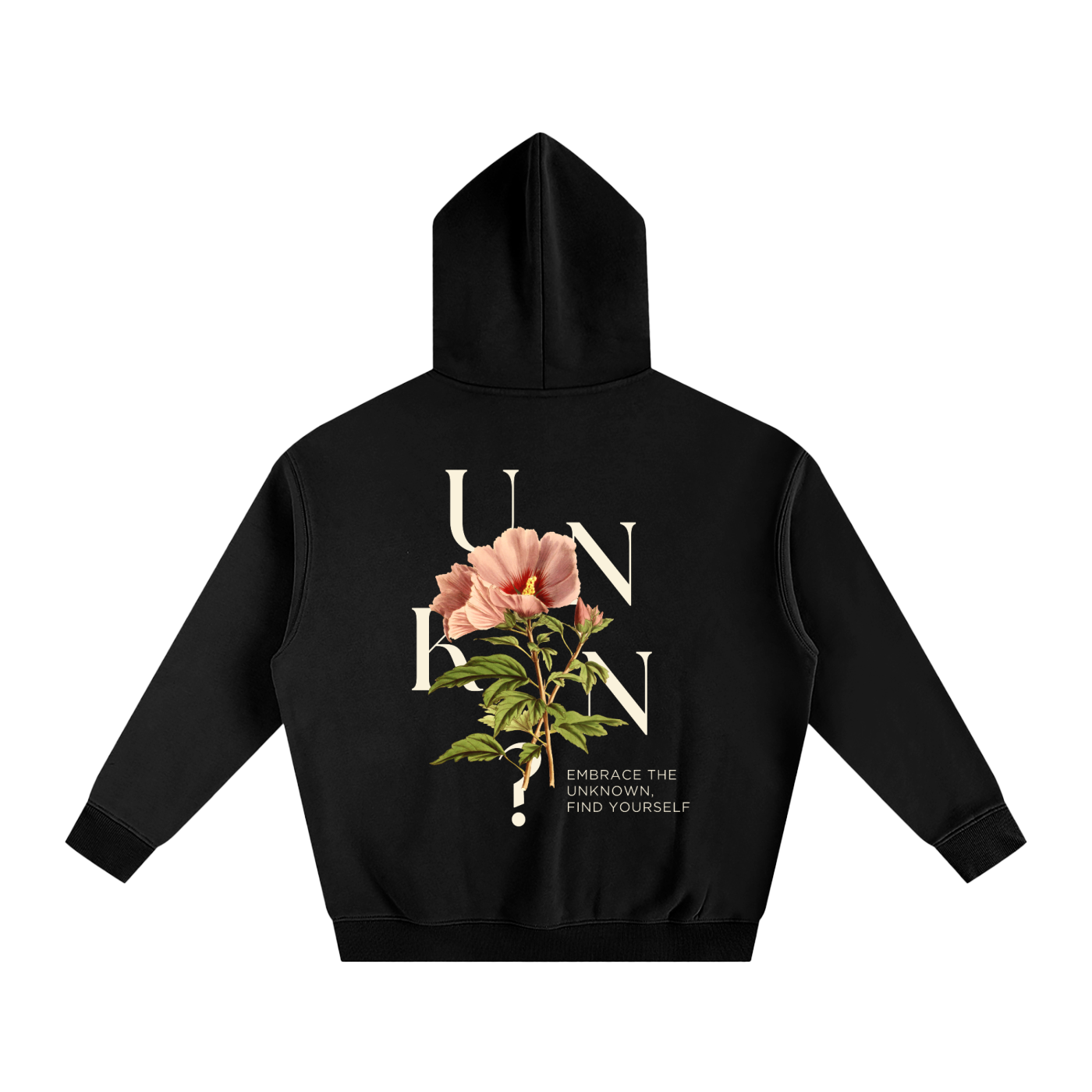 Retro Script Fleeced Hoodie BGE