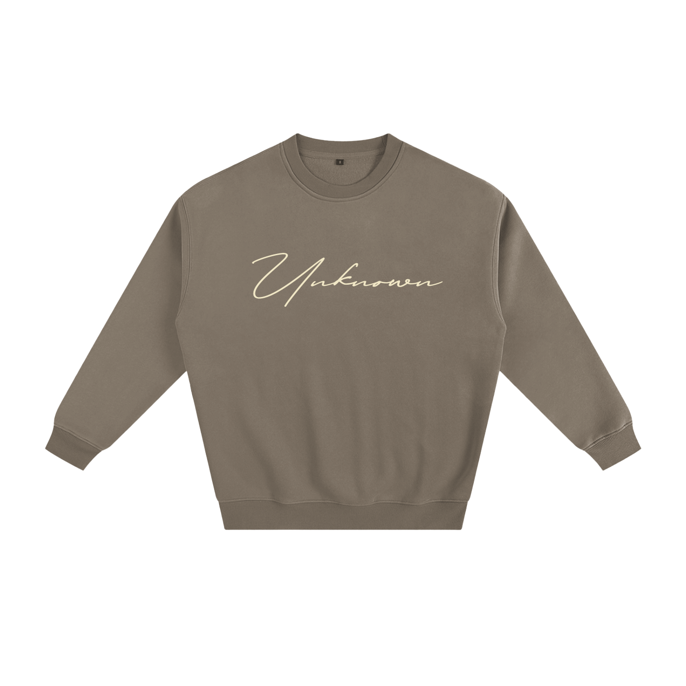 Retro Script Fleeced Sweatshirt BGE